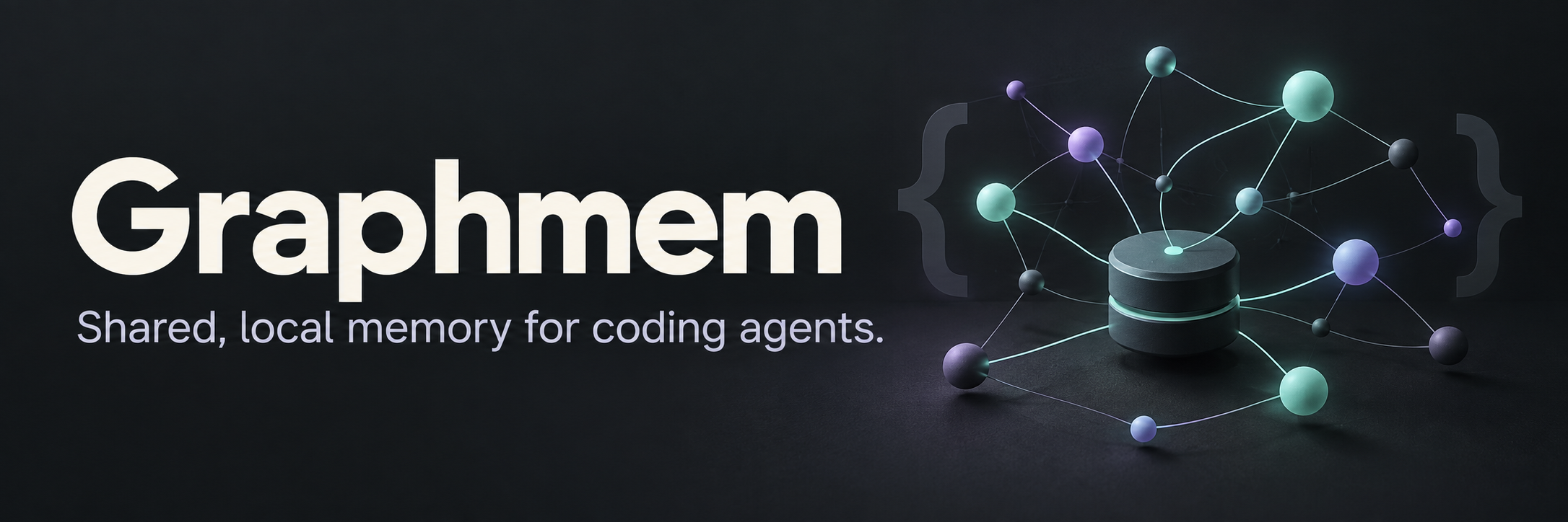 Graphmem — Shared, local memory for coding agents